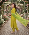 Sarkar By Nsf Cotton Blend Kurti With Bottom Dupatta Suppliers In India